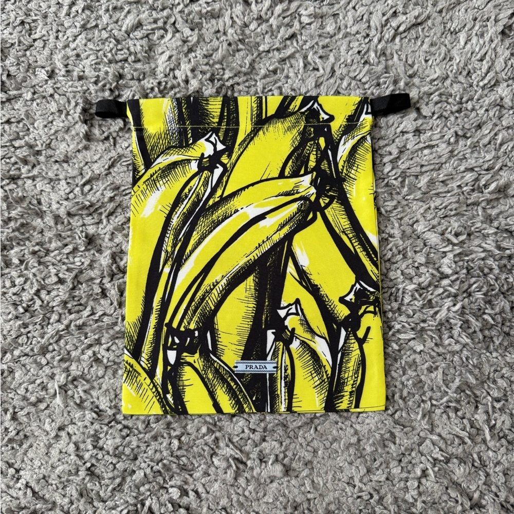 Prada - Banana Print Empty Small Dust Bag